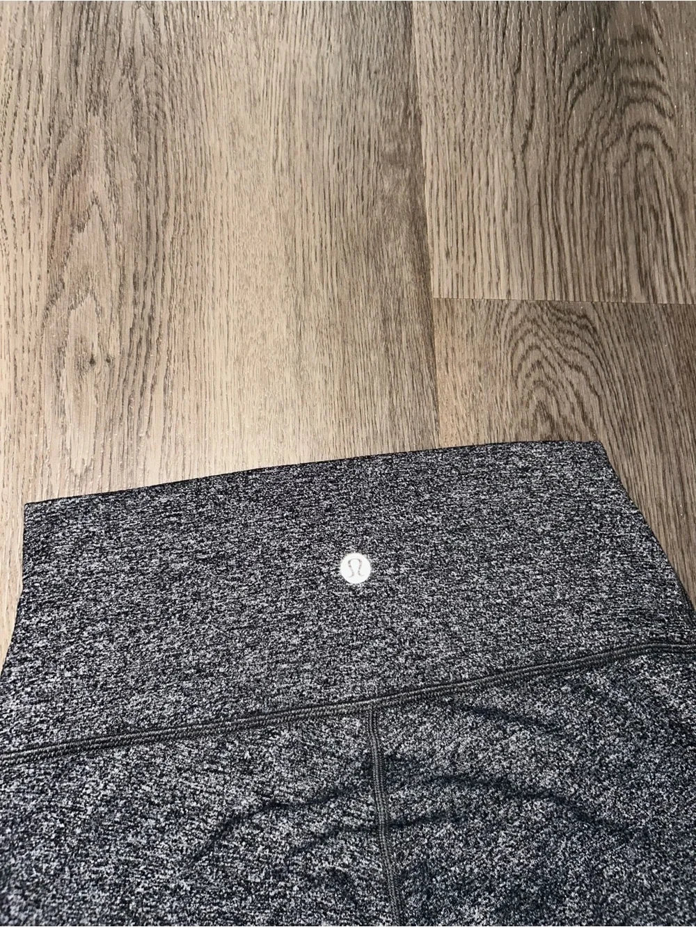 lululemon athletica Women's High-Rise Black & Gray Speckled Leggings